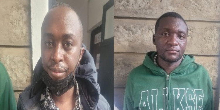 Kitengela Robbery Suspect Not Linked To Deputy President’s Office, Dci A Collage Of Kitengela Robbery Suspects. Photo: File