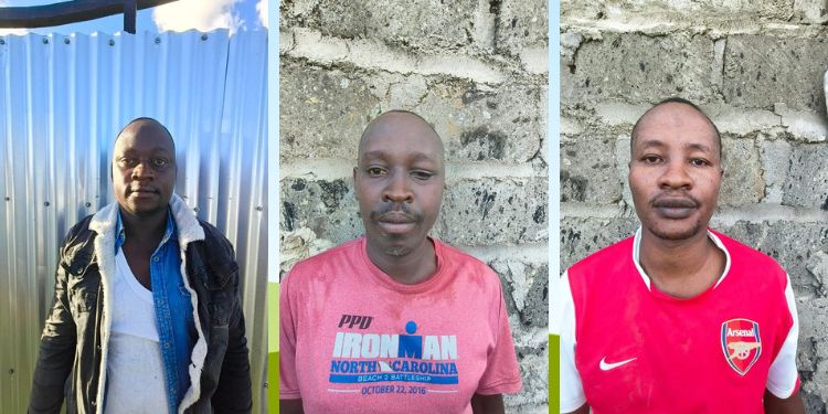 Kdf-Linked Suspects Have Been Arrested By The Dci In An Intelligence-Led Operation Targeting A Criminal Syndicate In Kitengela On March 26.