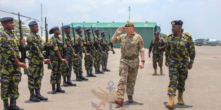 Roland Walker In Kenya For High-Level Defence Cooperation Talks
