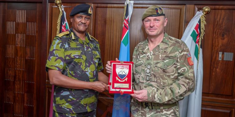  Kenya And  Uk Deepen Defence Cooperation On Security And Training