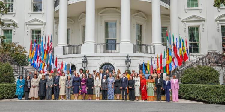 Rachel Ruto Honored Among 40 First Spouses At White House Kenya'S First Lady Rachel Ruto Among First Spouses Attending The ‘Fostering The Future Together’ Summit At White House Photo/Pcs