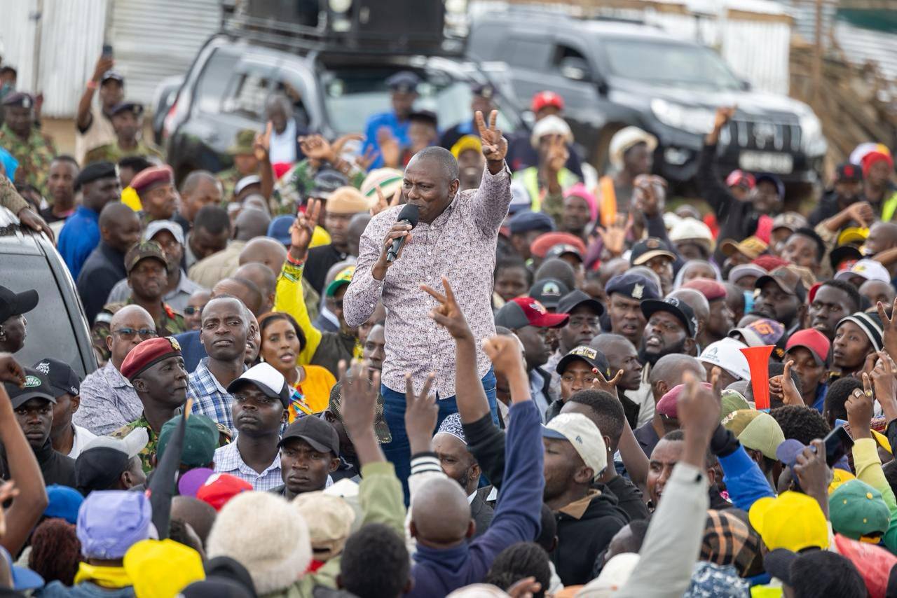 Majority Leader In The National Assembly Kimani Ichung'Ah Encountered A Hostile Ground