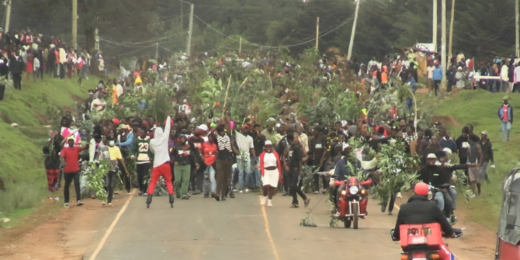 Students Protest After Death Of First-Year Student At Laikipia University