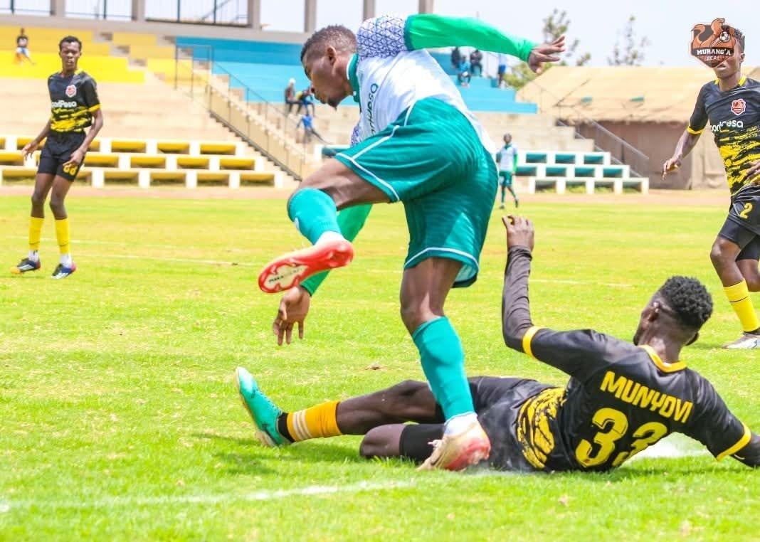 Kenya Premier League Match In Action. Photo: File