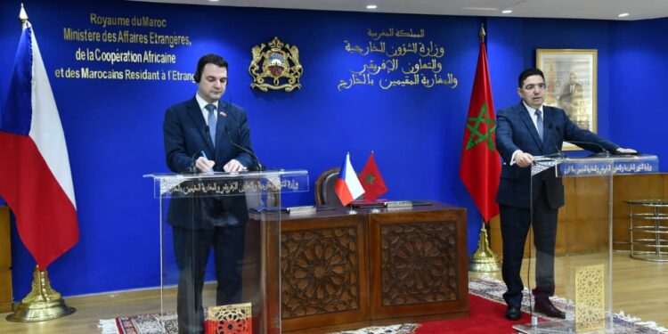 Morocco'S Minister Of Foreign Affairs Mr. Nasser Bourita Calls For West Bank Stability And Implementation Of Trump’s Plan