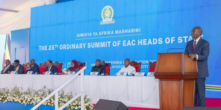 Eac Changes Hands As President William Ruto Hands Over Chairmanship To Museveni.