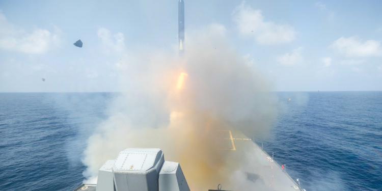 Daring United States Military Bombs Area Inside Strait Of Hormuz