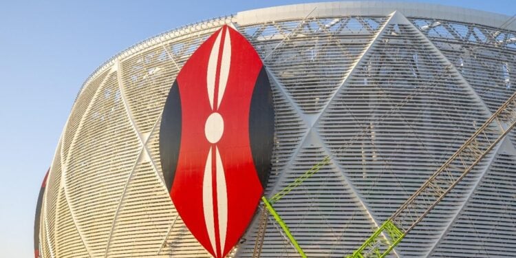 Talanta Stadium, Set To Host 60,000 Fans Upon Completion. Photo/File