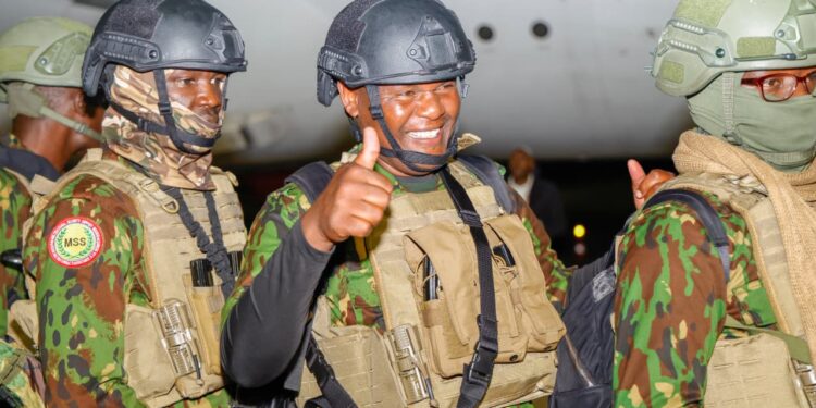 Kenya’s Haiti Police Heroes Touch Down