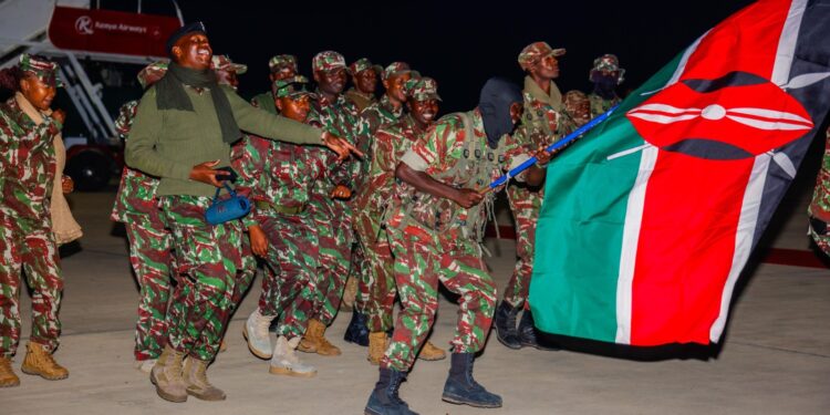 Kenya’s Haiti Police Heroes Touch Down