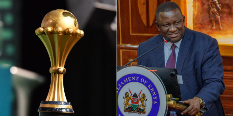 Kenya Pays Ksh3.9 Billion In Afcon Hosting Fees After Caf Raises Red Flags On Stadium Afcon Cup And Sports Cs Salim Mvurya. Photo/ Caf. Mvurya