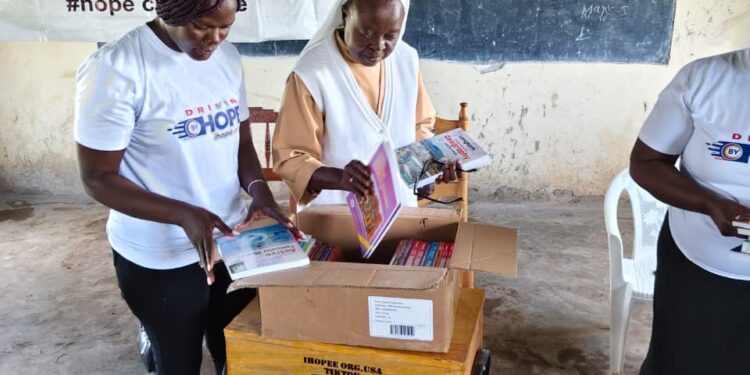 Pupils In Kenya Benefit From Ihopee'S Donation Of Desks And Cbc Textbooks Ihopee Kenya Donates Desks, Books And Learning Materials To Support Students In Kenyan Schools