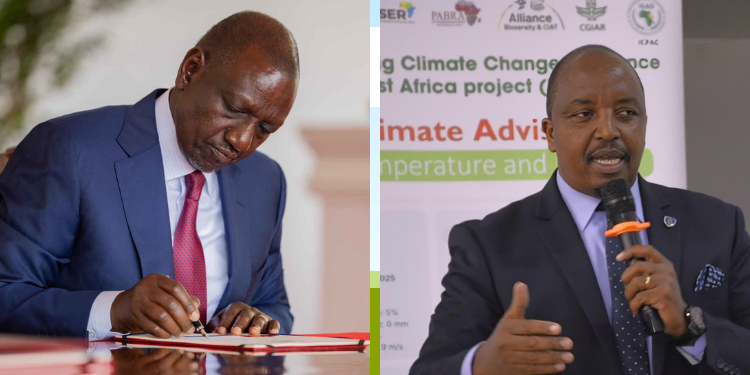 President William Ruto On Friday, March 13, 2026, Signed Into Law The Meteorology Bill, 2023