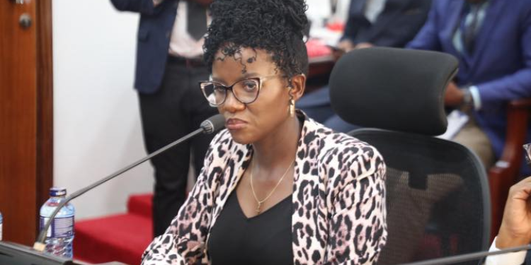 Oryx Energies Details Last-Minute Govt Cancellation Of Ksh3.2 Billion Fuel Deal Oryx Energies Managing Director Angeline Maangi Before The Senate Committee On April 14, 2026, Photo/Parliament