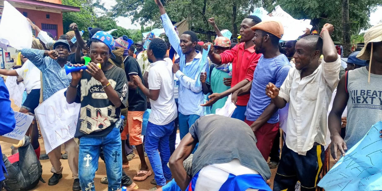 Embu Residents Protesting Over Poor Level Iv Hospital/Photo/ Mwangi Hub X/ 2026-04-14