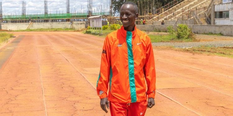 Ezekiel Kemboi Returns To Kipchoge Keino Stadium, Relives Glory Days 