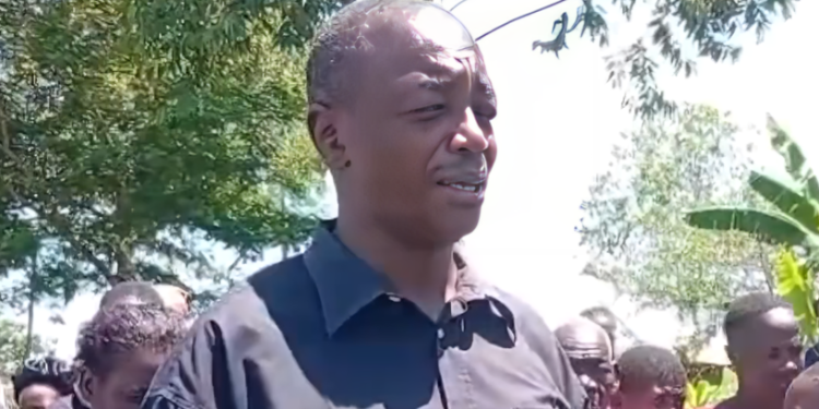Kenyan Court Orders Exhumation After Man Was Buried By Unidentified Woman Screengrab Of Joseph Nyadiero Family Lawyer, Albert Speaking About The Exhumation.photo/ Standard/X