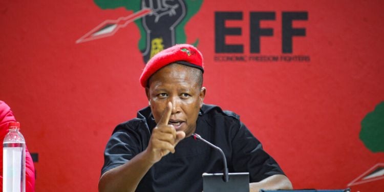 South Africa’s Julius Malema Sentenced To Five Years In Prison Over Firearm Incident