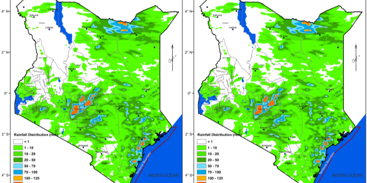 Kenya Met Issues Weather Advisory On Continued Rainfall Across Several Regions