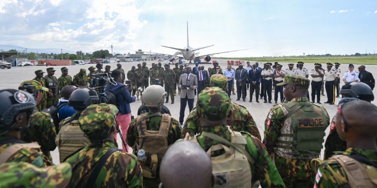 According To Ruto, The Deployment Of Kenyan Police Officers To Haiti Was An Act Of African Solidarity With A Fellow Global South Nation Facing Instability