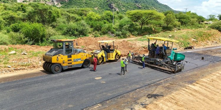 Ongoing Construction Of The B17 Road Along The Barpello-Tot-Sigor-Marich Corridor In Kerio Valley Link Roads For Better Security Stabilization.