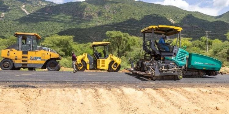 Kerio Valley Road Upgrade Strengthens Regional Security Ongoing Construction Of The B17 Road Along The Barpello-Tot-Sigor-Marich Corridor In Kerio Valley Link Roads For Better Security Stabilization.
