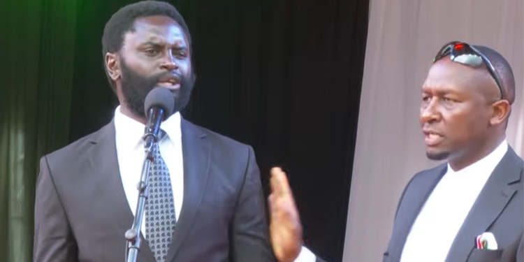 Tensions Flare As Senator John Methu Confronts Ruto
