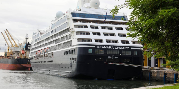 Mv Azamara Onward Ship At Mombasa Port