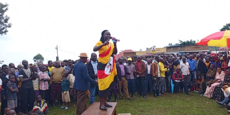 Ugandan Mp Said To Be Kenyan Emotionally Pleads With Museveni For Protection Metrine Nanzala, Namisindwa County Mp. Photo/ Lbs