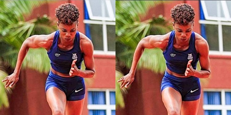 Millicent Ndoro Trains Alongside Male Sprinters, Including National Champion Ferdinand Omanyala In Training Venues Including Rvist In Nakuru.