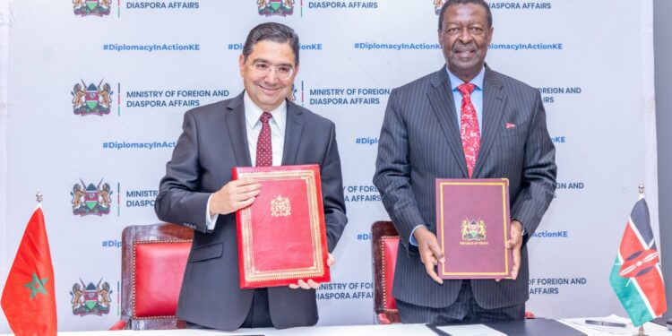 Morocco And Kenya Signed Eleven Instruments Of Cooperation In A Move To Bolster Their Bilateral Relations In Key Strategic Areas.