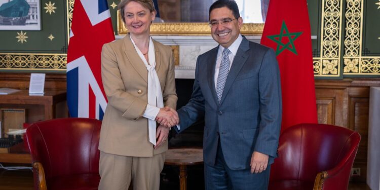 Uk Reaffirms Support For Morocco’s Autonomy Plan As Strategic Partnership Deepens Morocco And The Uk Minister Of State For Foreign Affairs, The Commonwealth And Development, Ms. Yvette Cooper.