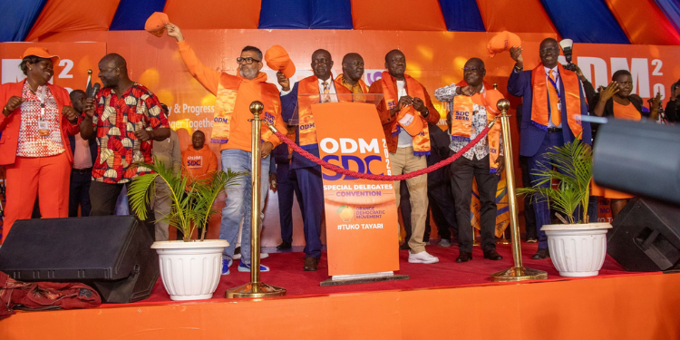 Odm Members During The Odm Special Delegates Conference (Sdc) On March 27. Photo/Oburu