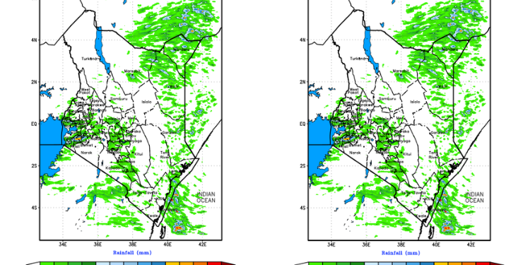 Kenya Met Warns Of Increased Rainfall In Parts Of The Country Kenya Met Issues 7-Day Forecast With Rain Expected Across Multiple Regions