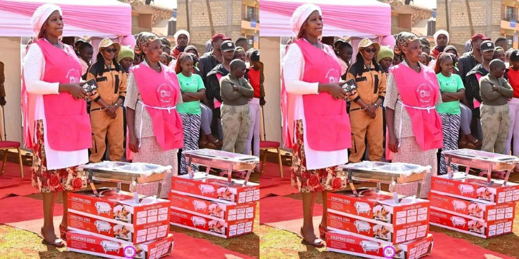 Ngaaf Organization During The Distribution Of Utensils . Photo/ Roy Sasaka Telewa, Ogw/ X 