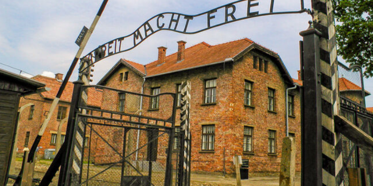 The Entrance Gate At Auschwitz Photo/Rick Stevens
