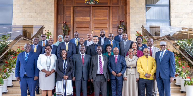 Uda And Odm Strike Deal To Establish Broad-Based Management Committee President William Ruto, Odm Party Leader Oburu Oginga, And Other Uda And Odm Party Officials During A Consultative Meeting At State House On April 23, 2026 Photo/Pcs