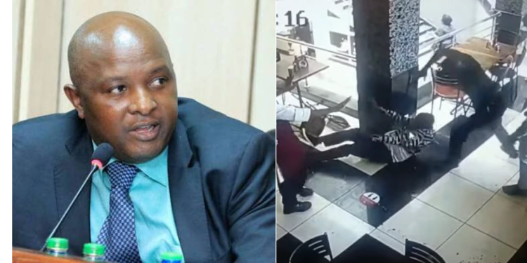 Vihiga Senator Godfrey Osotsi During A Media Address. Photo/Geofrey Osotsi Facebook