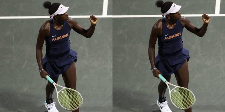 Angella Okutoyi The Kenyan Professional Tennis Player, Was Born On January 29, 2004, In Nairobi, And Has A Twin Sister, Roselinda Asumwa.