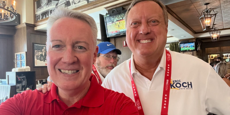 Sen. Greg Goode And Eric Koch