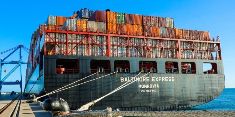 Lamu Port Welcomes Mega Ship Mv Baltimore Express