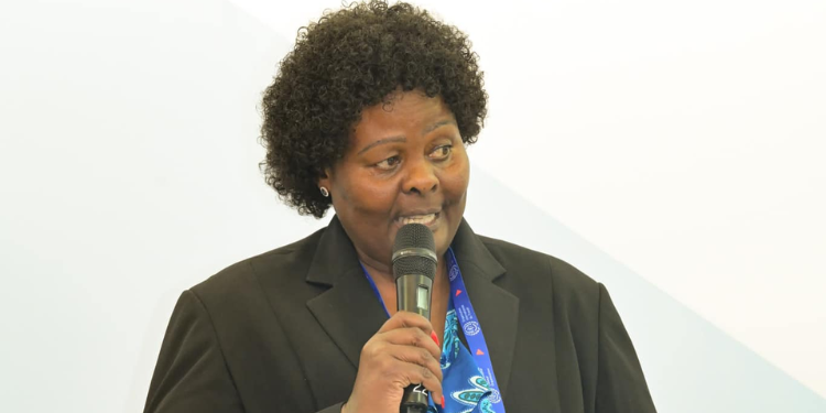 Nea Director General Edith Okoki During A Live Discussion On 60 Years Of Convention 122 On Employment Policy Photo/Ministry Of Labour