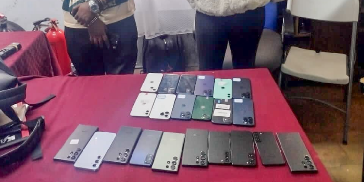 How Social Media Advert Helped Police Recover Stolen Phones In Nairobi Cbd Nps Arrests 2 After Woman Spots Stolen Mobile Phone In Social Media Advert