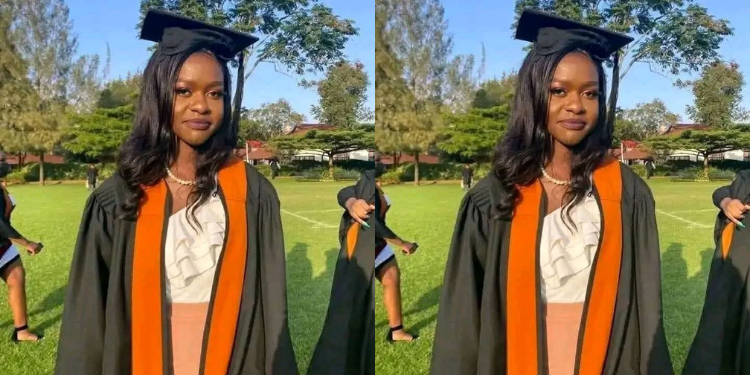 Kiraitu Murungi’s Daughter Anita Kendi Dies The Late Anita Kendi Kiraitu In A Graduation Gown Photo/ Mutuma M'Ethingia