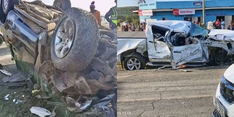 Senior Dci Officer Dies, Politician Hospitalized As 9 Vehicles Collide Senior Dci Officer Dies As 9 Vehicles Collide Along Nairobi-Nakuru Highway
