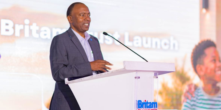 Britam Group Managing Director And Ceo Tom Gitogo During The Launch Of Britam Trust Fund On June 17 Photo/Britam