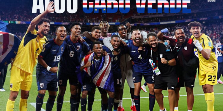 Cape Verde Team At The World Cup. They Qualified To The Round Of 32 By Drawing All Their Group Stage Matches. 