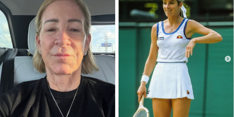 Chris Evert Has Revealed That Ovarian Cancer Has Returned. Photo: Chris Evert /Instagram