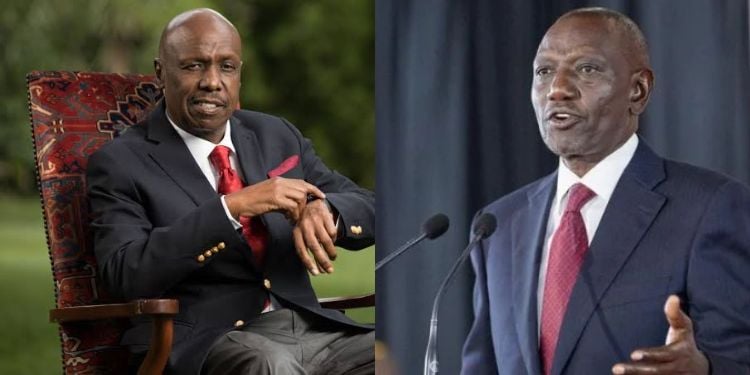President Ruto Says He Is Being Blackmailed By Gideon Moi Ruto Fires Back At Standard Media Group Of Blackmail