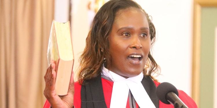 Justice Freda Mugambi: Only Woman On The Bench Handling Gachagua’s Impeachment Rulings Who Is Justice Freda Mugambi? Judge On Gachagua Impeachment Bench With Fred Ogola And Antony Mriama